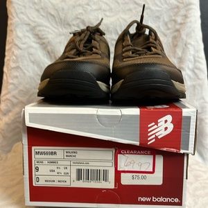 NEW Men’s NEW BALANCE (Walking Shoes) Size 9 Regular Width Color Brown